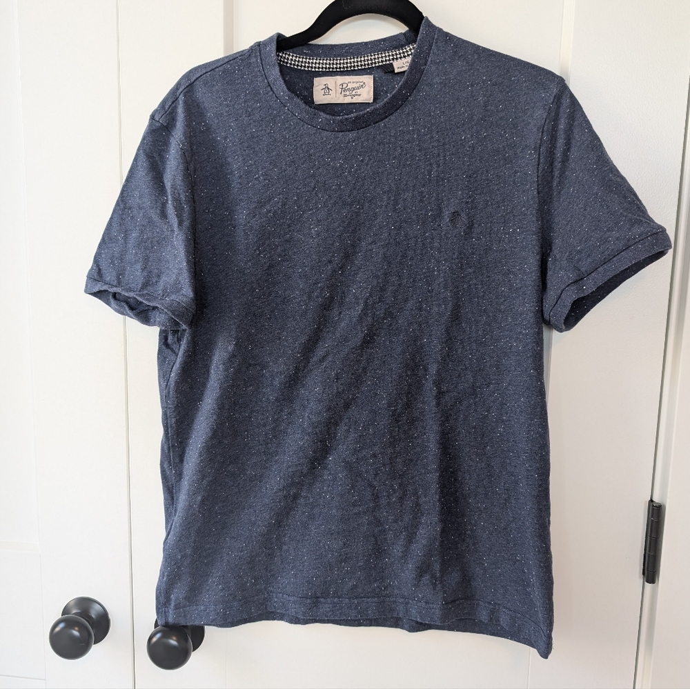 Original Penguin Men's Blue T Shirt